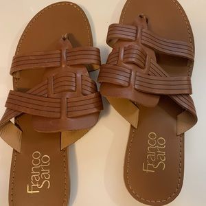 Franco Sarto Leather Sandals